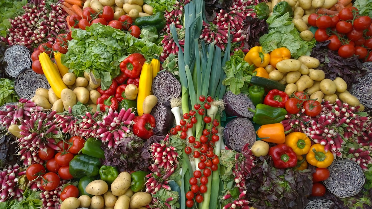 Zelenina bohatá na vitamíny